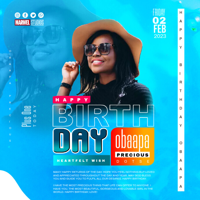 Image 10 for Free Birthday Flyer Templates