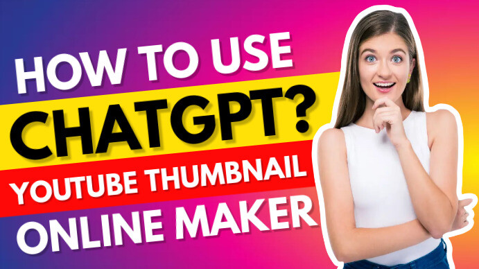 Free chatgpt YouTube Thumbnail Maker template