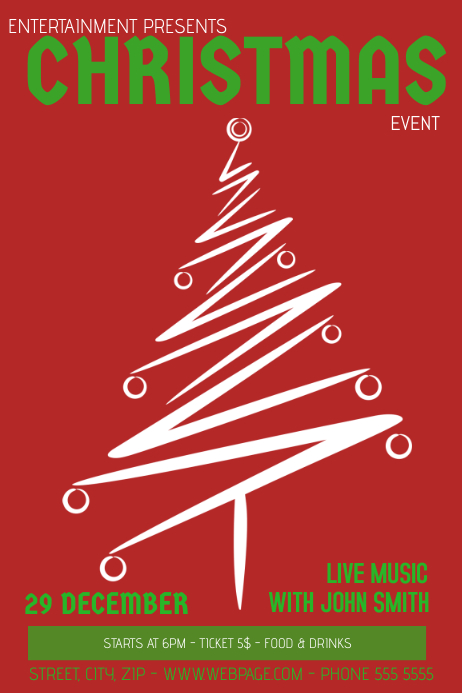 Copy Of Free Christmas Flyer Template PosterMyWall Copy of free christmas flyer template postermywall