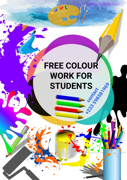 Free colour design Template | PosterMyWall
