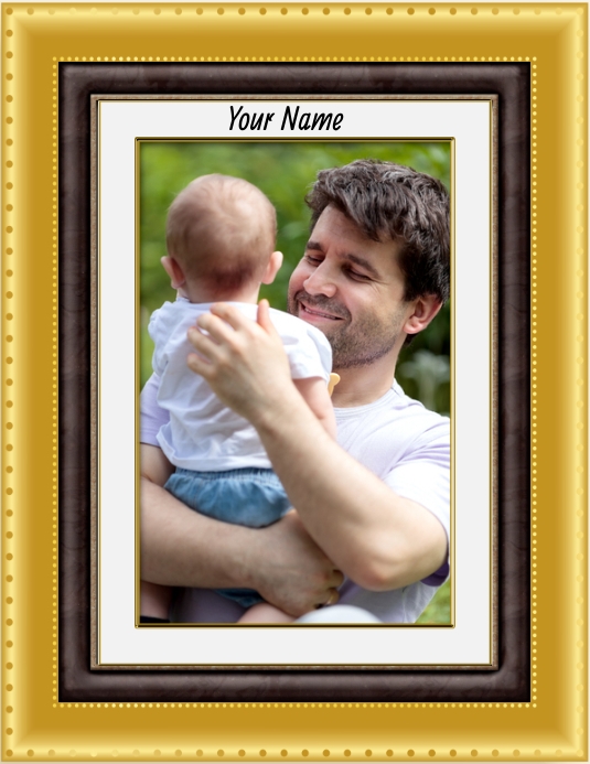 free customize online photo frame and print Template | PosterMyWall