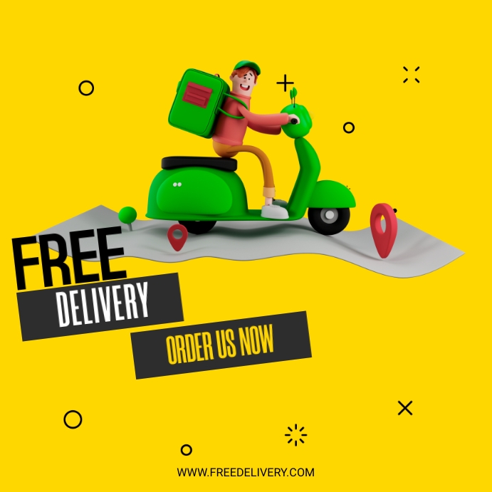 free delivery Template | PosterMyWall