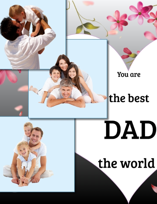 free father's day collage Template PosterMyWall