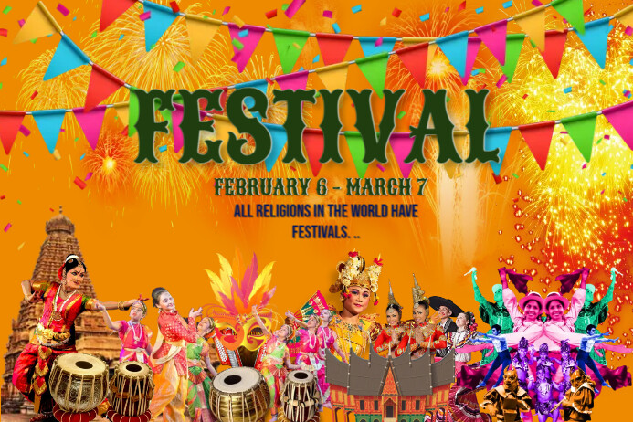 Free Fiesta Celebration Template | PosterMyWall