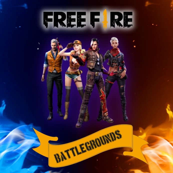 Free Fire Template PosterMyWall free-fire-template-postermywall
