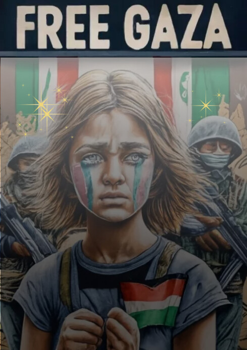 Gaza Print Free Gaza Poster Template | PosterMyWall