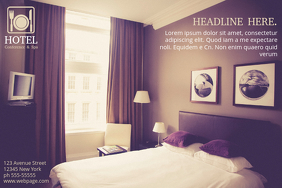Free Hotel Flyer Template Postermywall