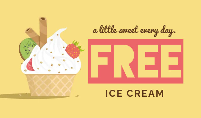 Free Ice Cream Template PosterMyWall free-ice-cream-template-postermywall