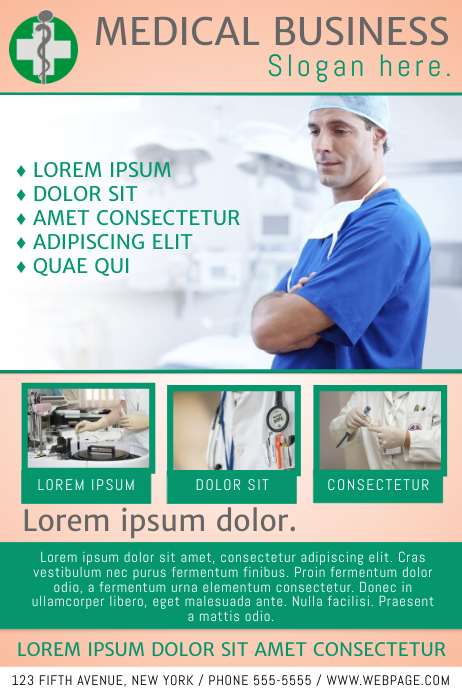 Free Medical Doctor Flyer Template For Medical Business