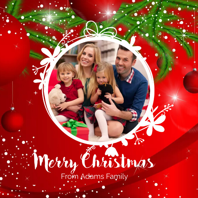 free-merry-christmas-family-greeting-card-template-postermywall for Free Christmas Card Maker Printable Free Merry Christmas Family Greeting Card Template | PosterMyWall for Free Christmas Card Maker Printable