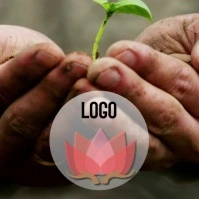 FREE ORGANIC LOGO DESIGN TEMPLATE VIDEO Cuadrado (1:1)
