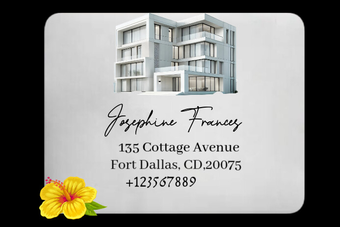 Free Printable Address Labels Template PosterMyWall
