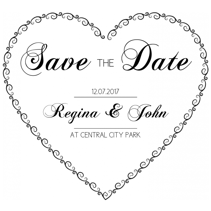 Free Save The Date Instagram Post Template PosterMyWall Free Save The Date Instagram Post Template PosterMyWall