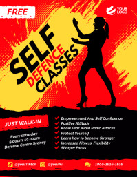 Self defence classes Template | PosterMyWall