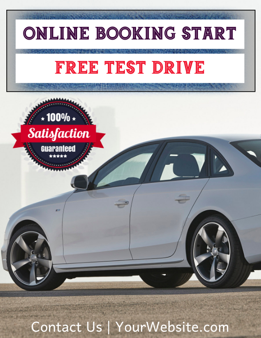 free test drive Template | PosterMyWall