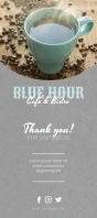 Free Thank You Cafe Rack Card Template