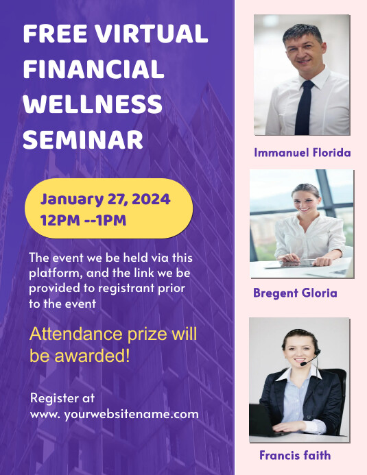 Copy of Free virtual webinar | PosterMyWall