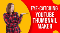 Free YouTube thumbnail Maker Editable Templat template