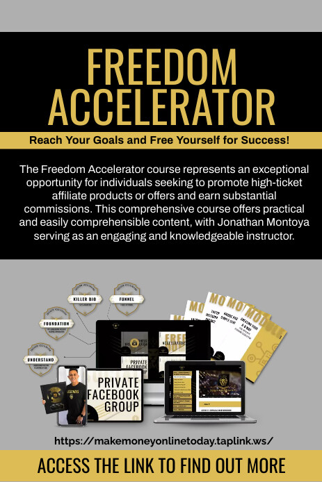 freedom accelerator program Template | PosterMyWall
