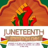 Freedom Day Event สี่เหลี่ยมจัตุรัส (1:1) template