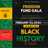 Freedom Fund Gala Instagram Post template