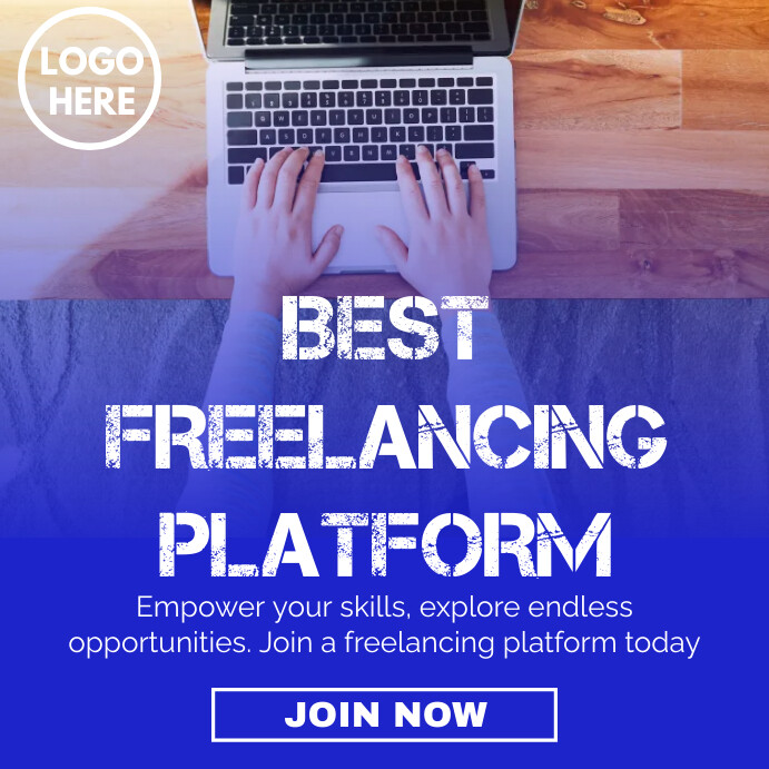 Freelancing platform Promotion Ad Template | PosterMyWall