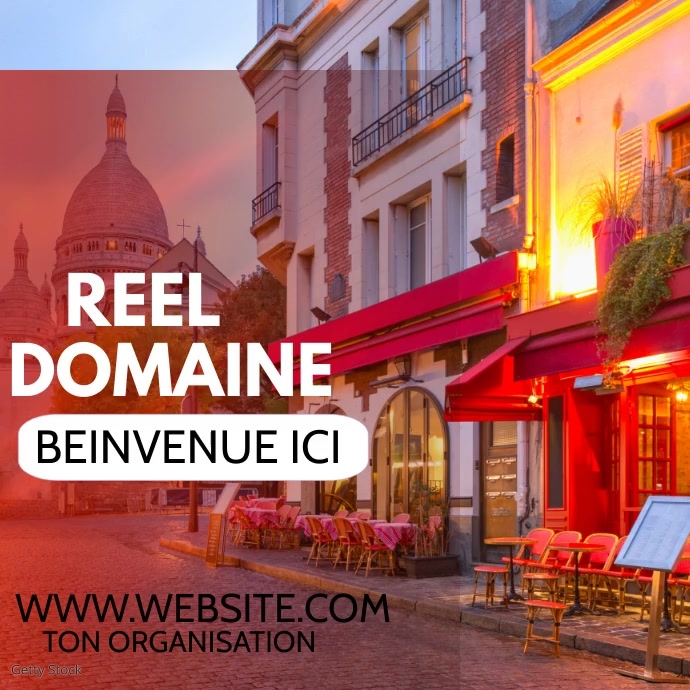 French real estate Template PosterMyWall