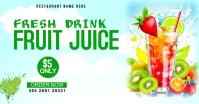 fresh drink template Facebook Shared Image