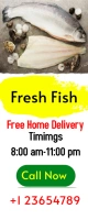 Fresh Fish /Sea Food Roll Up Banner Rolbanner 2' × 5' template
