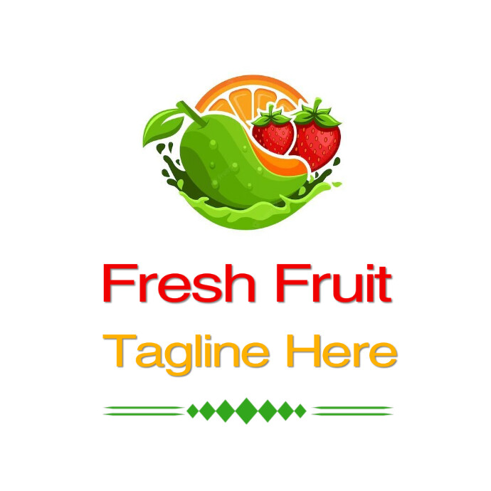 Fresh froot Template | PosterMyWall
