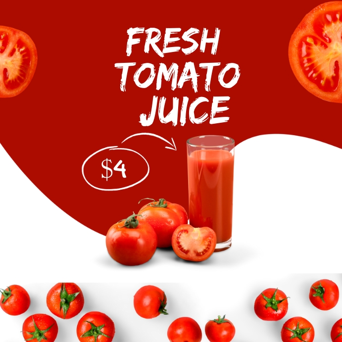 FRESH JUICE INSTAGRAM TEMPLATE PosterMyWall