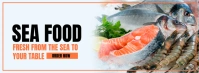 Fresh Ocean Food Facebook Cover Template