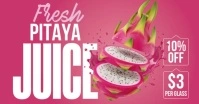 fresh pitaya juice Gambar Bersama Facebook template