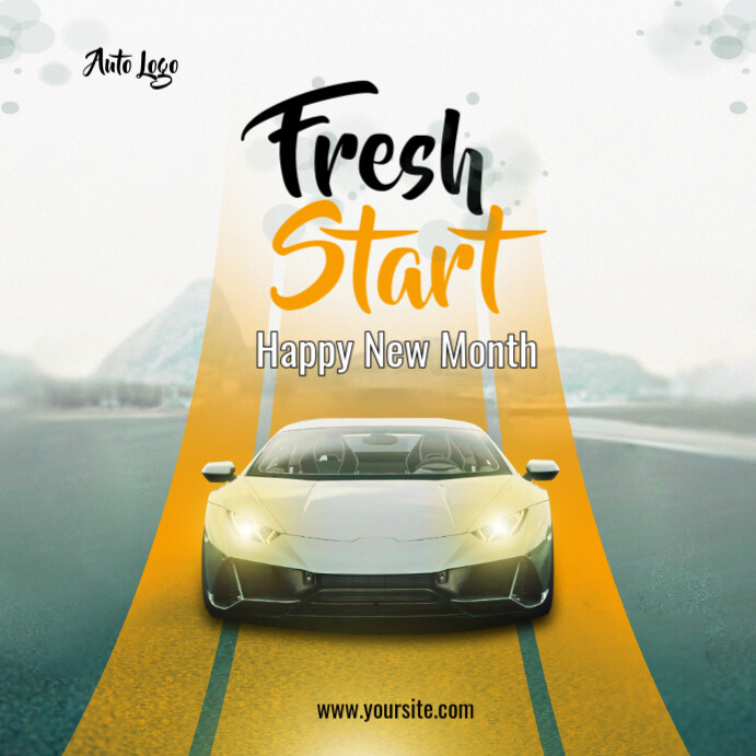 Fresh Start Template | PosterMyWall