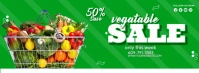 Fresh Vegetables Portada de Facebook template