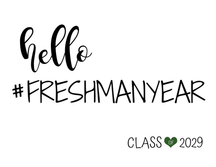Freshman Sign