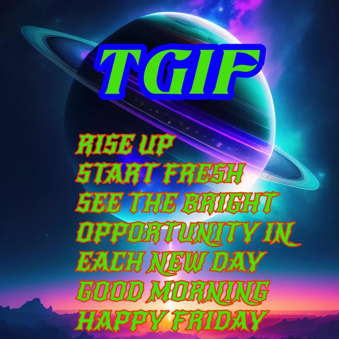 Friday Template | PosterMyWall