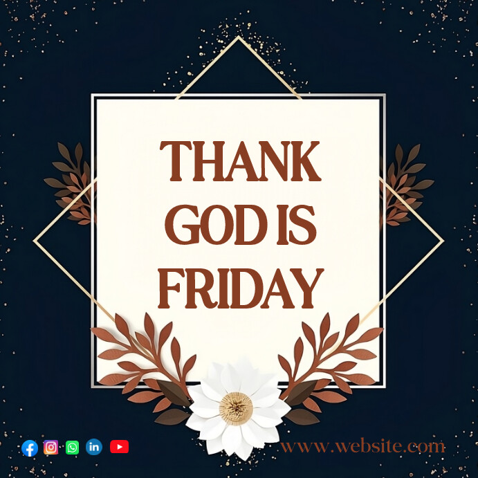 Copy of Friday design | PosterMyWall