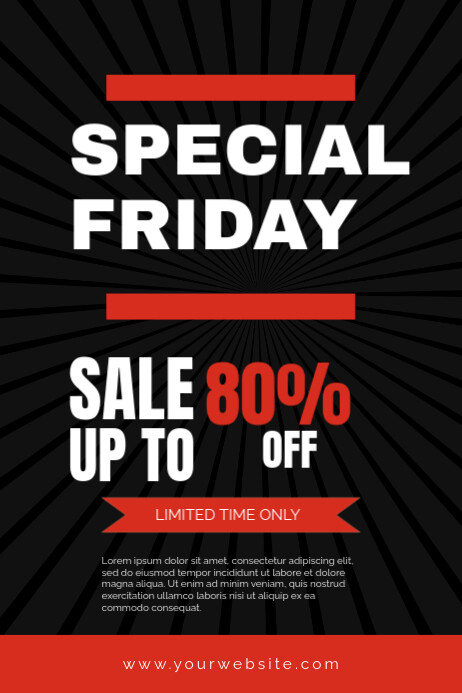 Modèle friday flyer template | PosterMyWall