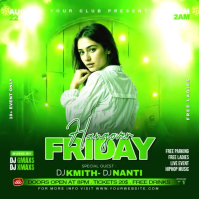 Friday Hangover Ladies Night party Instagram Post template