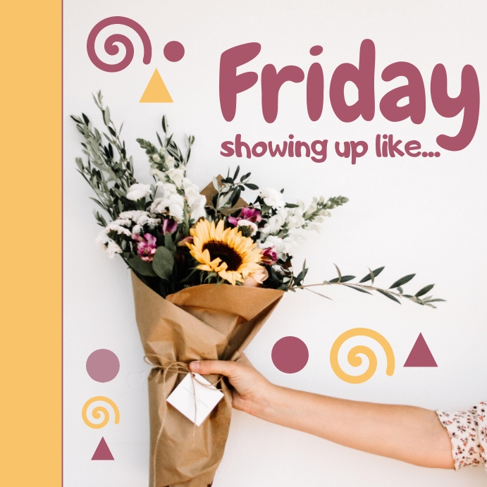 Friday IG Post Template | PosterMyWall