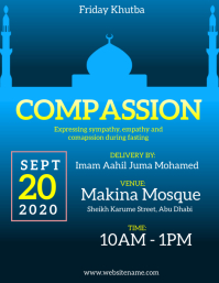 Islamic Sermon Invitation Flyer Template | PosterMyWall