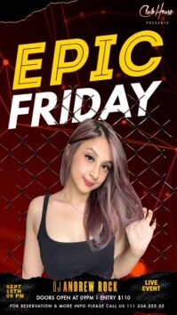 friday ladies night, Instagram-Story template