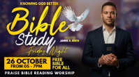 Friday Night Bible Encounter 2025 YouTube 缩略图 template