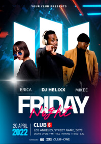 Friday Night Poster Template | PosterMyWall