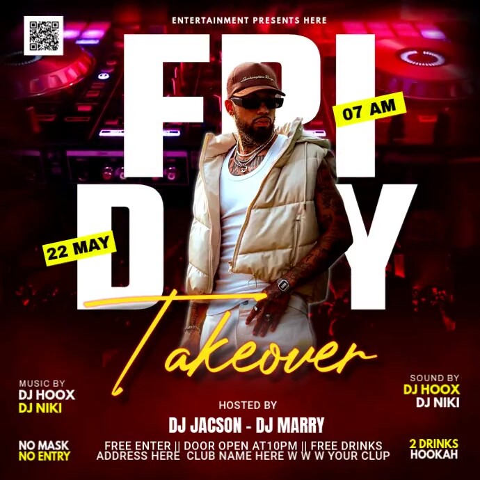 Copy of FRIDAY NIGHT | PosterMyWall