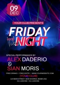 Friday Night A2 template