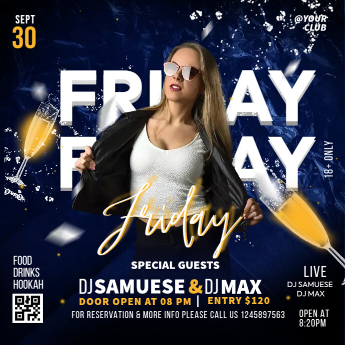 Copy of Friday Night Event PosterMyWall