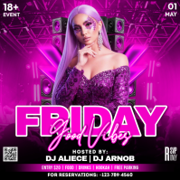 Friday Night Party Isikwele (1:1) template