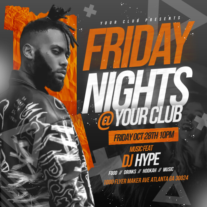 Friday nights Template | PosterMyWall